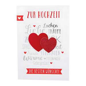 Hochzeit 4 Jahreszeiten Klappkarte Motiv 15