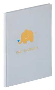 Tagebuch Baby Animal blau 20 x 28 cm