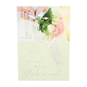 Hochzeit 4 Jahreszeiten Klappkarte Motiv 22