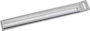 Aluminiumlineal 40cm m.Anti-Rutschbeschichtung