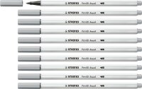 STABILO Pen 68 brush mittelgrau