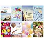 SKOR Glückwunschkarten Geburtstag sortiert 1St