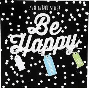 Glamour Klappkarte quadratisch Motiv 11