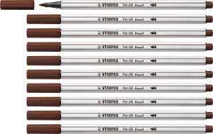 STABILO Pen 68 brush braun 4006381546003