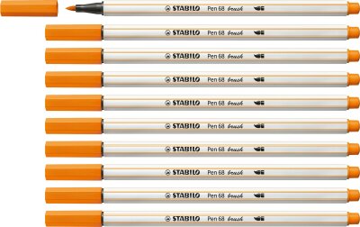 STABILO Pen 68 brush orange