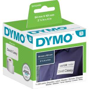 Dymo LabelWriter™ Etikettenrollen Versandetikett 54x101 mm weiß