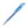 Kugelschreiber 2nd Life hellblau transluzent Großraummine,