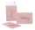 Einladung Kartenset 4/4 Rose gerippt B6