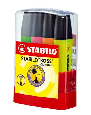 STABILO BOSS BOSSparade 4er Tischset