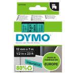 Dymo Schriftband D1 Kunststoff laminiert 7 mx12 mm...