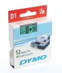 Dymo Schriftband D1 Kunststoff laminiert 7 mx12 mm...