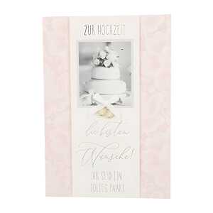 Hochzeit 4 Jahreszeiten Klappkarte Motiv 11