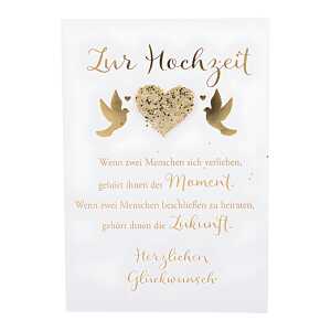 Hochzeit 4 Jahreszeiten Klappkarte Motiv 14