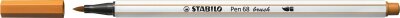 STABILO Pen 68 brush ocker dunkel