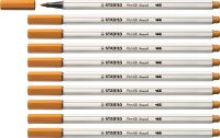 STABILO Pen 68 brush ocker dunkel