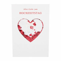 Hochzeit 4 Jahreszeiten Klappkarte Motiv 25