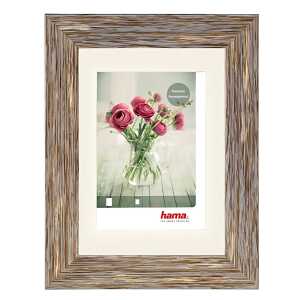 Kunststoffrahmen Chalet Braun-Grau 30 x 40 cm