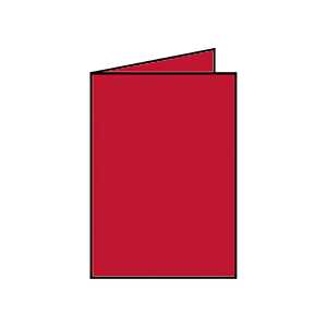 Coloretti Karten 5 Stück A6 Hd-Pl 225g Klatschmohn