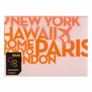 Idena Versandtasche PP C4 Neon orange