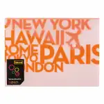 Idena Versandtasche PP C4 Neon orange