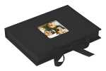 Foto-Geschenkbox Fun schwarz, bis 13x18cm