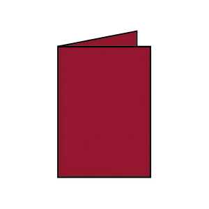 Coloretti Karten 5 Stück A6 Hd-Pl 225g Rosso