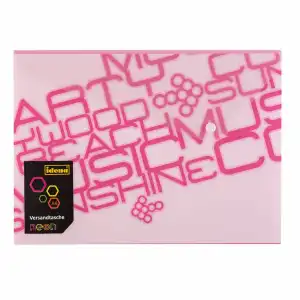 Idena Versandtasche PP C4 Neon pink