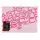 Idena Versandtasche PP C4 Neon pink