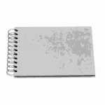ROESSLER PAPIER Spiralalbum 20x15cm Soho Wire O stone