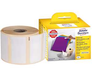 Zweckform Rollenetiketten 32x57mm weiß AS0722540 ablösbar