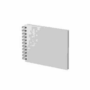 S.O.H.O Wire o Fotoalbum Powder 195x145mm - 40 Seiten weiß