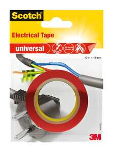 Isolierband 15mm x 10m rot 3100340009484