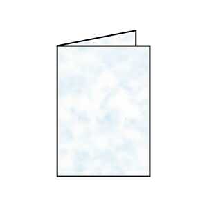 Coloretti Karten 5 Stück A6 Hd-Pl 225g Aquablau
