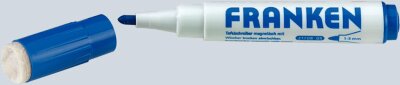 KombiMarker MagWrite blau, magnetisch+Wischer