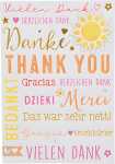 Klappkarte Besondere Anlässe Motiv 8 - Vielen Dank...