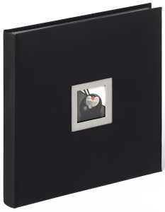 Fotoalbum Black & White schwarz, 30x30 cm