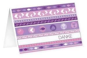 Danksagungen 4/4 Kommunion, Konfirmation - Marie