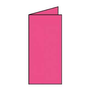 Coloretti Karten 5 Stück DL pink