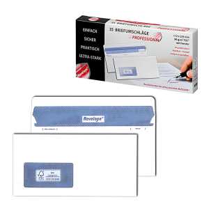 MAILmedia Briefumschlag REVELOPE, 1 12 x 225 mm, mit Fenster (8703902)