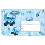 Umschlag Geldgeschenk Hurra / Junge