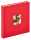 Selbstklebealbum Fun rot, 33x34 cm - 50 weisse Seiten