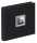 Fotoalbum Black & White schwarz, 26x25 cm, Leinen