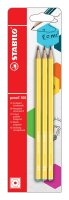 STABILO pencil 160 HB gelb 3er Blister