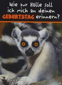 Glückwunschkarte Tiere Motiv 6028-A-20