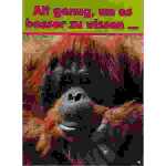 Glückwunschkarte Tiere Motiv 6028-A-14