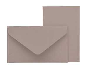 Kartenpack Kleine Feine Taupe 5/5
