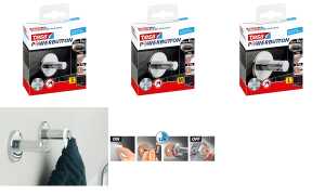 Tesa Powerbutton Haken Universal Large