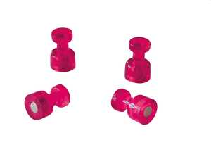 Memohalter 18x11mm pink, Haftkraft 400g