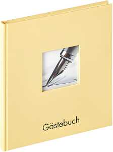 Fun Gästebuch creme 23x25cm 4004122248513
