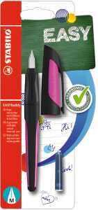 STABILO EASYbuddy Feder M schwarz/magenta 4006381546690